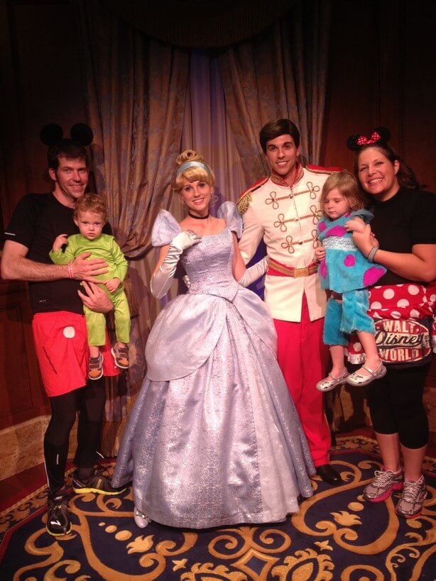 Meeting Cinderella and Prince Charming
