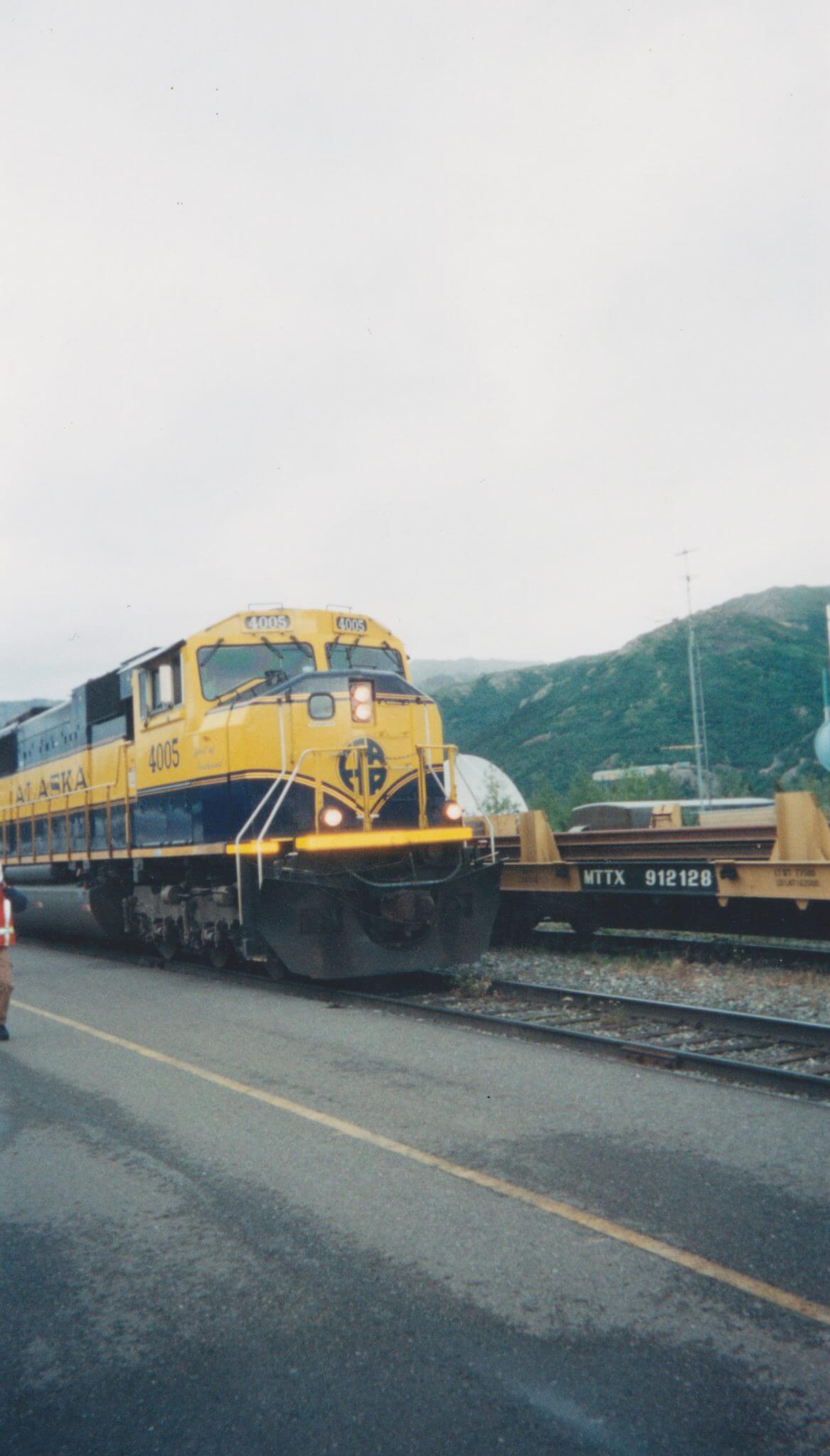 Train at Denali National Park Alaska