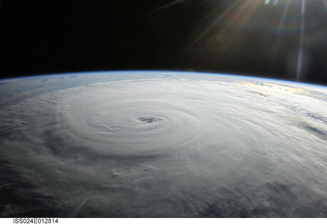 NASA Photo of Hurricane