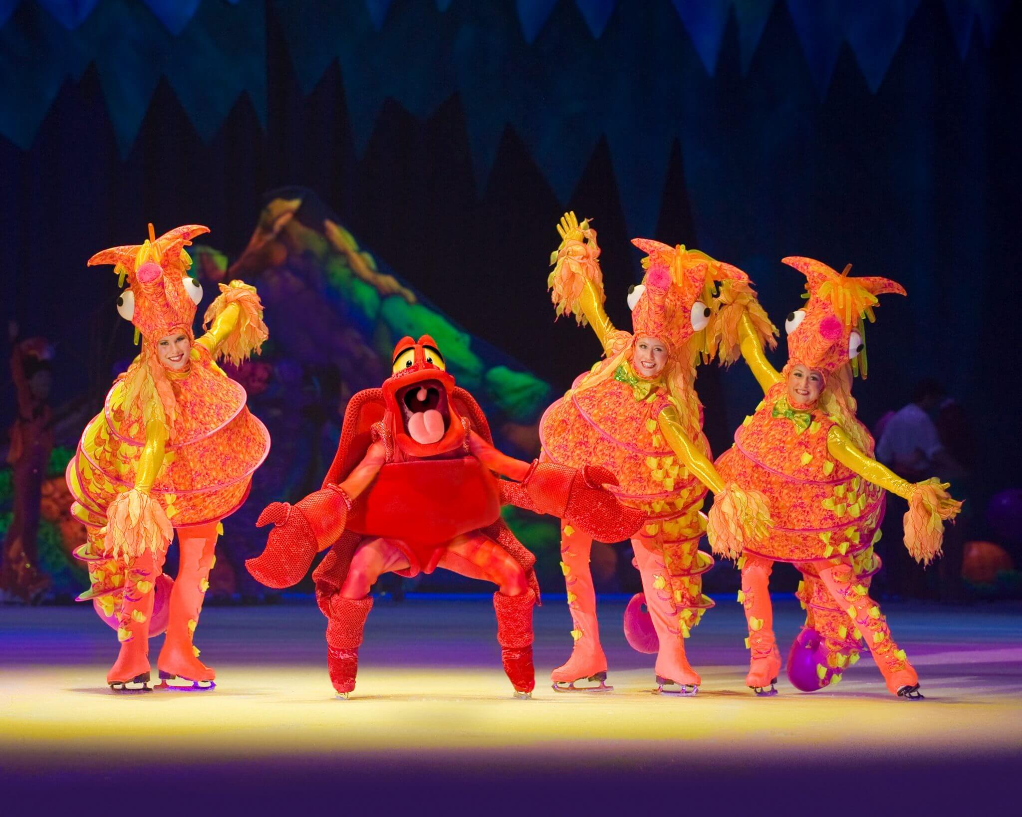 The Little Mermaid in Disney on Ice presents World of Enchantment at the BB&T Center in Sunrise, Florida. 