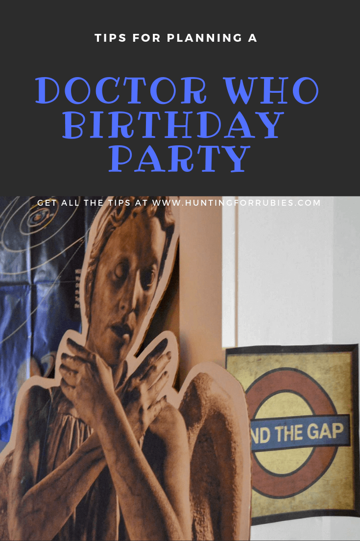 Tips for Planning a Great Doctor Who Themed Party